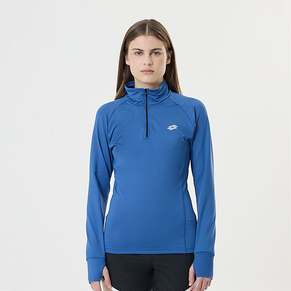 Buzo Entrenamiento Lotto Half Zipper X-fit Mujer