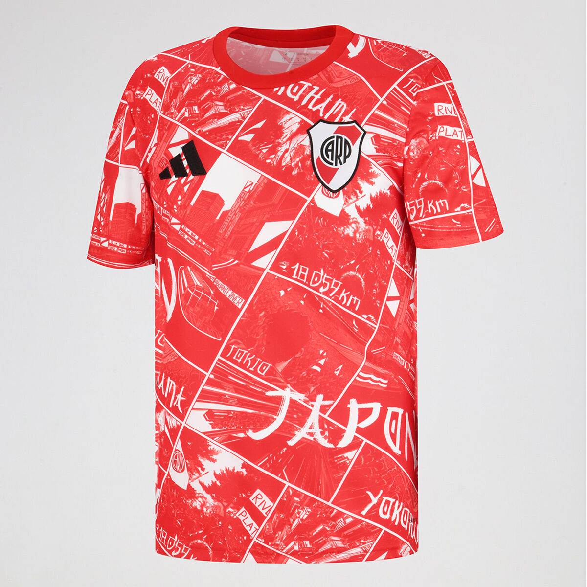 Camiseta River Plate adidas 25 26 Pre-partido