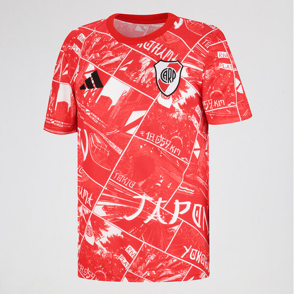 Camiseta River Plate adidas 25/26 Pre-partido