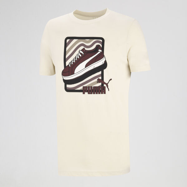 Remera Puma Estampada Sneaker