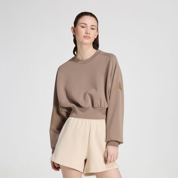 Buzo adidas Soft Lux Holgado Mujer