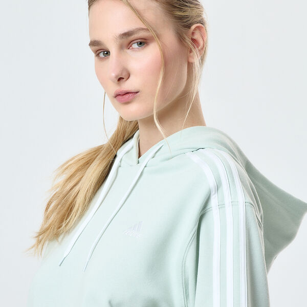 Buzo adidas 3 Tiras Crew Mujer