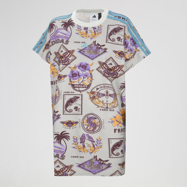 Vestido estampado adidas X FARM RIO Mujer