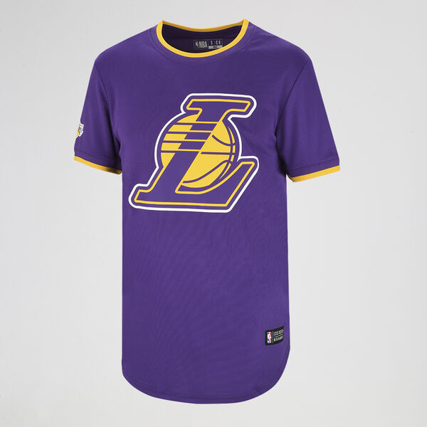 Remera NBA Los Angeles Lakers Logo Basic Hombre
