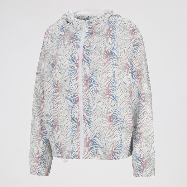 Campera Loop Up Rompevientos Aura Blend Mujer