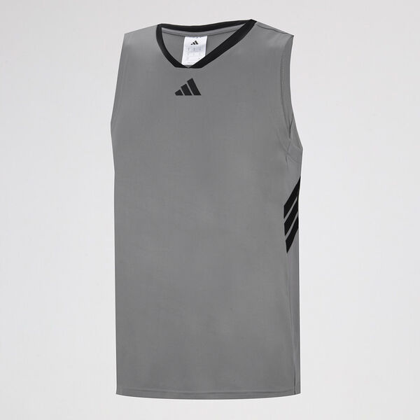Remera Básquet adidas 3 Tiras Tank Hombre