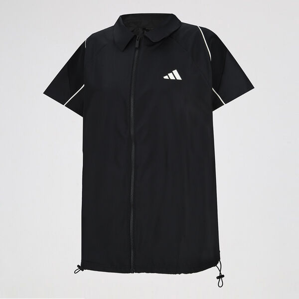 Camiseta con cierre adidas Stadium Cover Mujer
