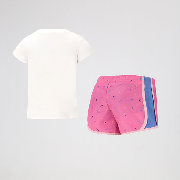 Conjunto Nike Dri-fit Woosh Logo Tempo Niña