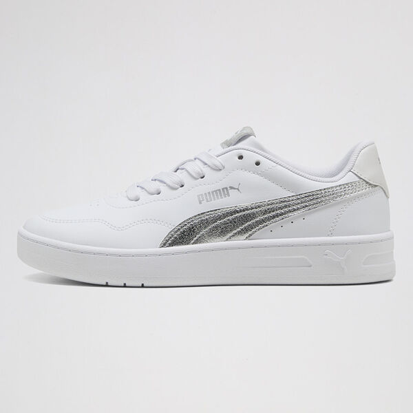 Zapatillas Puma Court Lally Metallic Whisper Mujer sint&eacute;tico