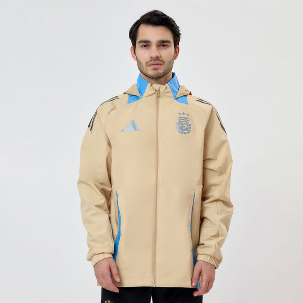 Campera Fútbol adidas Argentina Tiro 24 All Weather Hombre
