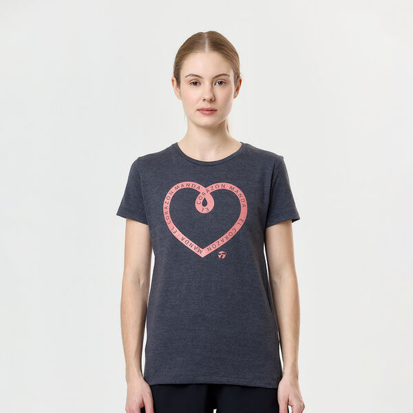 Remera Topper Corazón Mujer