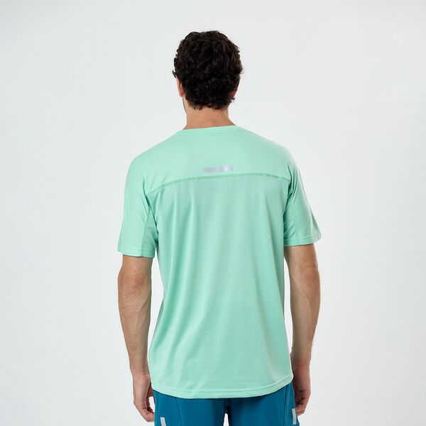 Remera Running Topper Mesh Hombre