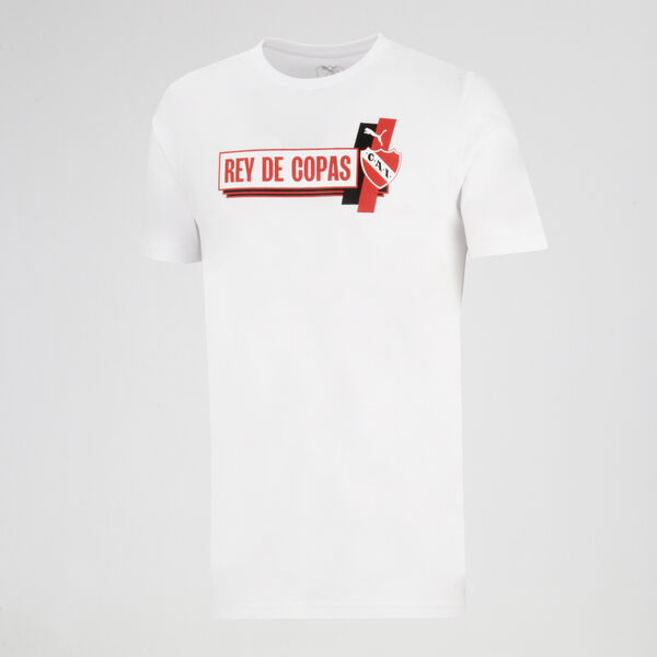 Remera Independiente Puma Culture 2026 Logo Hombre