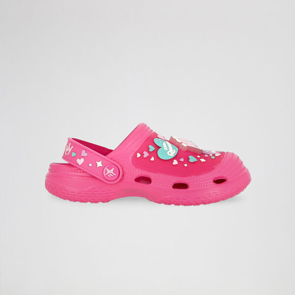 Zuecos Footy Queen con Luz Infantil goma