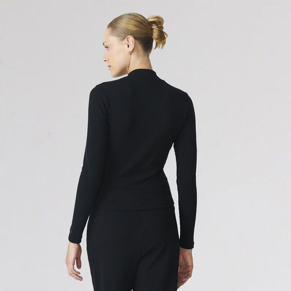 Remera Fila Manga Larga Essentails Rib Mujer