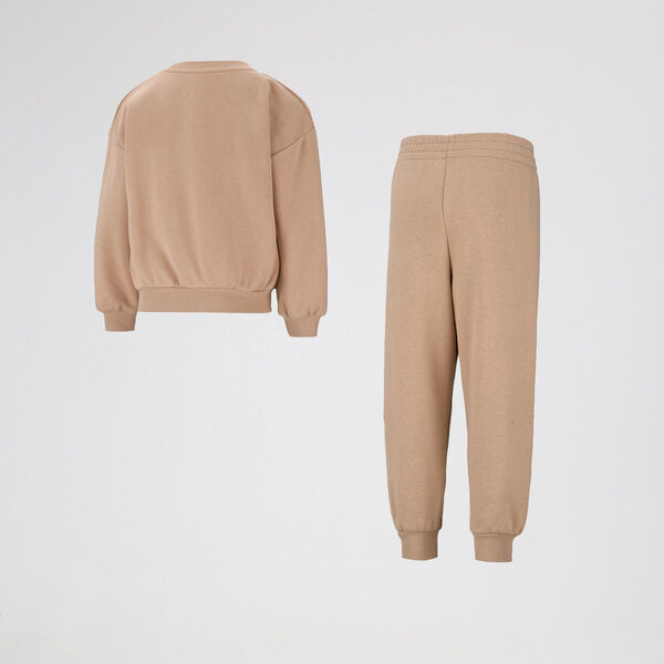 Conjunto Jordan Essential Fleece Crew Ni&ntilde;o