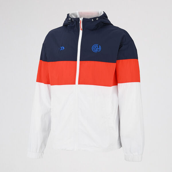 Campera Atomik Rompeviento Over Retro Style Hombre