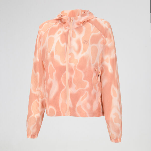Campera Running Topper Crinkled Mujer