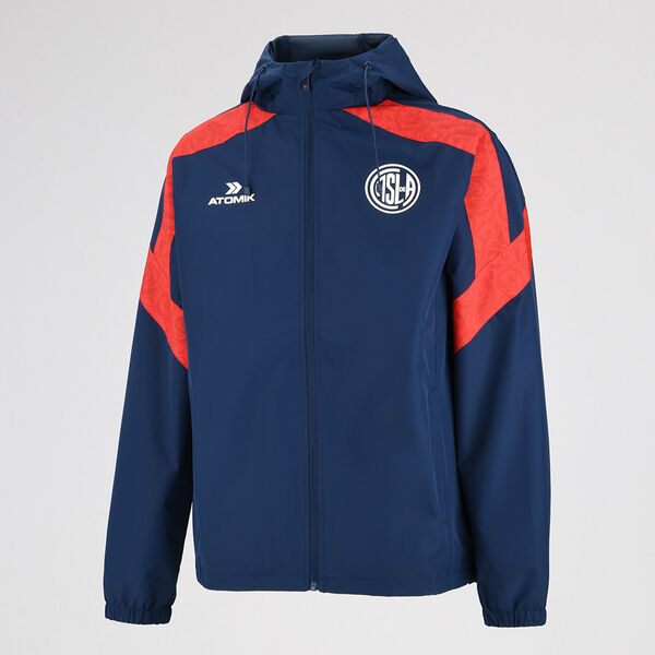 Campera Rompeviento San Lorenzo Atomik Print 2026 Hombre
