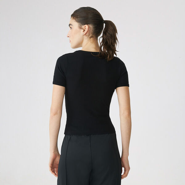 Remera Fila Slim Rib Mujer