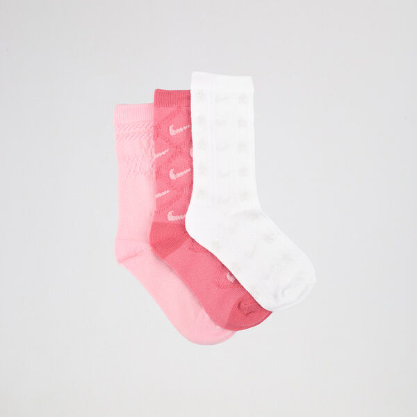 Pack de Medias Nike Textured Lattice x3 Ni&ntilde;a