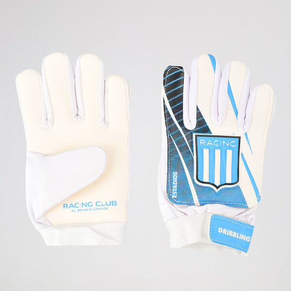 Guantes Fútbol Dribbling Estadios 24 Racing Infantil