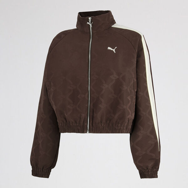 Buzo con Cierre Puma T7 Jacquard Woven Mujer