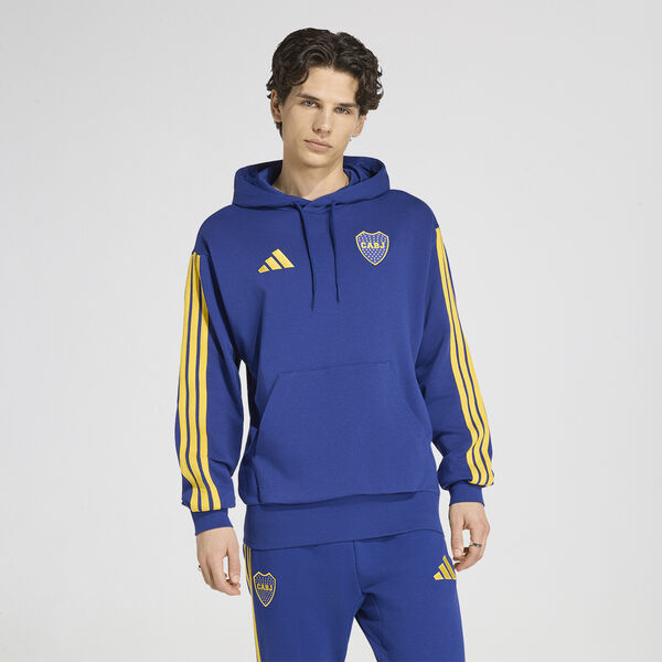 Buzo adidas Boca Juniors DNA Hombre con capucha