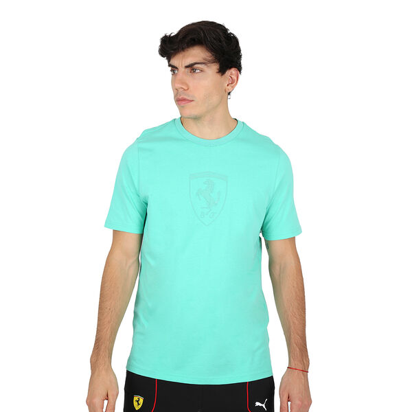 Remera Puma Ferrari Race Shield Tonal Logo Hombre