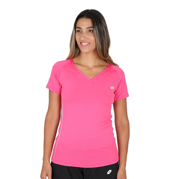 Remera Pádel Lotto Superrapida Mujer