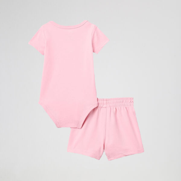 Conjunto Nike Neutral Club Infantil poli&eacute;ster