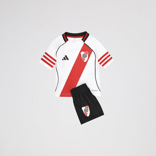 Conjunto River Plate adidas 25/26 Titular Infantil