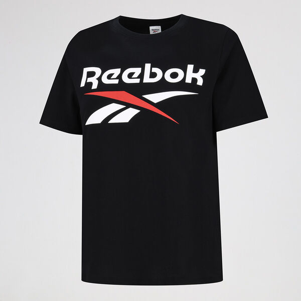 Remera Running Reebok Wren Logo Crew Mujer