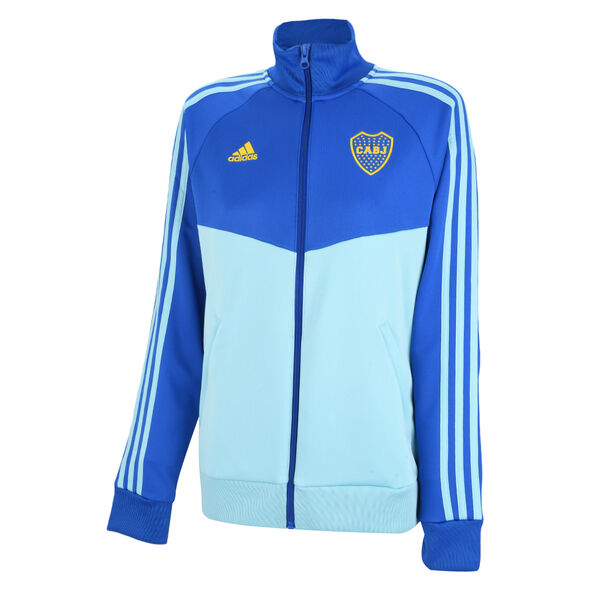 Campera Fútbol adidas Boca Juniors 3 Tiras Mujer