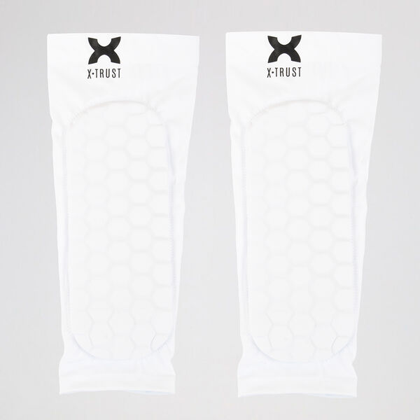 Canilleras F&uacute;tbol X-TRUST Pro Flex Poli&eacute;ster