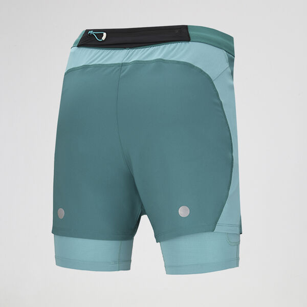 Short Running Asics Road 2n1 5in Hombre
