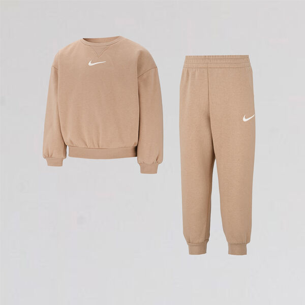 Conjunto Jordan Essential Fleece Crew Ni&ntilde;o