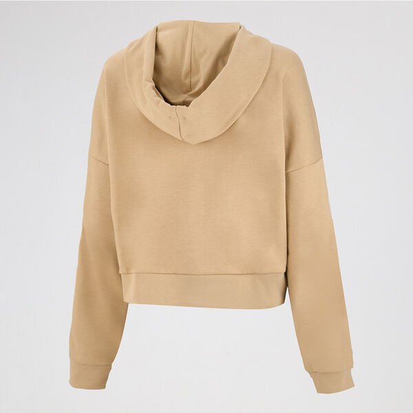 Buzo adidas Essentials French Terry Quarter-zip 3 Tiras Mujer