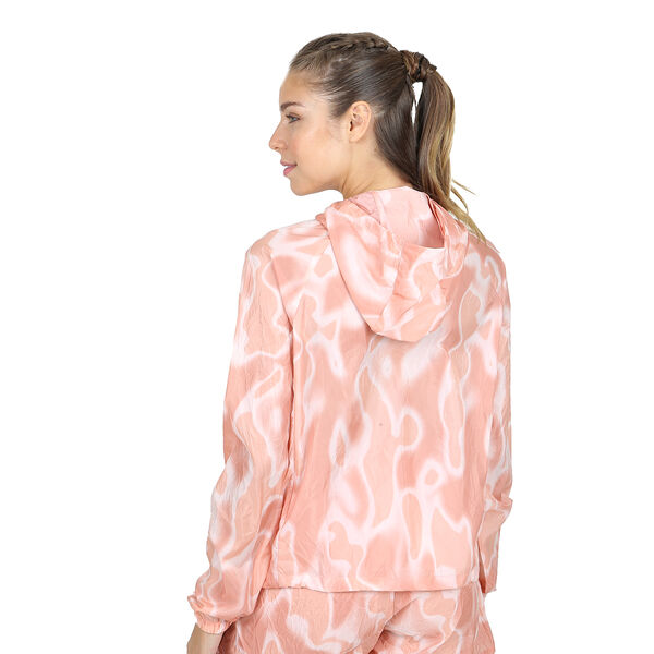 Campera Running Topper Crinkled Mujer