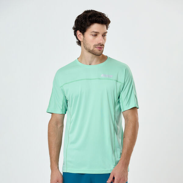 Remera Running Topper Mesh Hombre