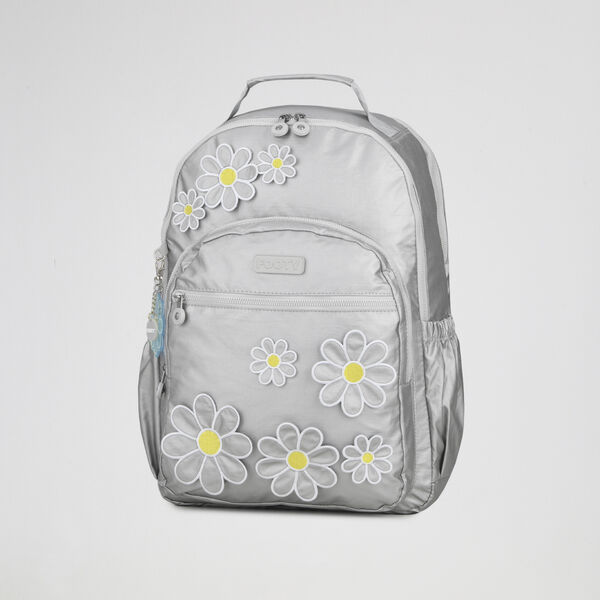 Mochila Margarita Footy Espalda Emotimochi 17 Floreada Ni&ntilde;a