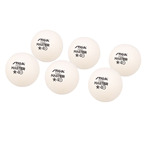 Pelotas Stiga Master 1-Star Abs 6