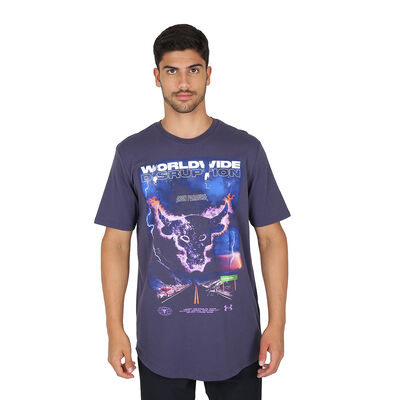 Remera Training Under Armour Proyect Rock Disruption Hombre