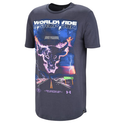 Remera Training Under Armour Proyect Rock Disruption Hombre