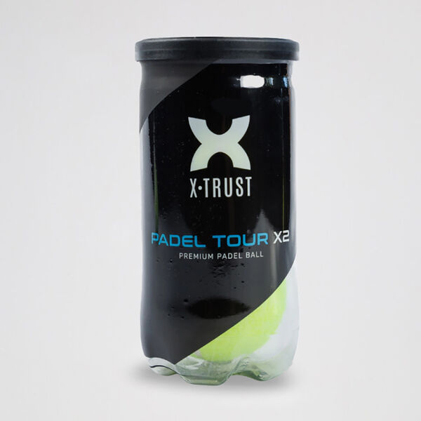 Tubo de Pelotas P&aacute;del X-TRUST Tour X2