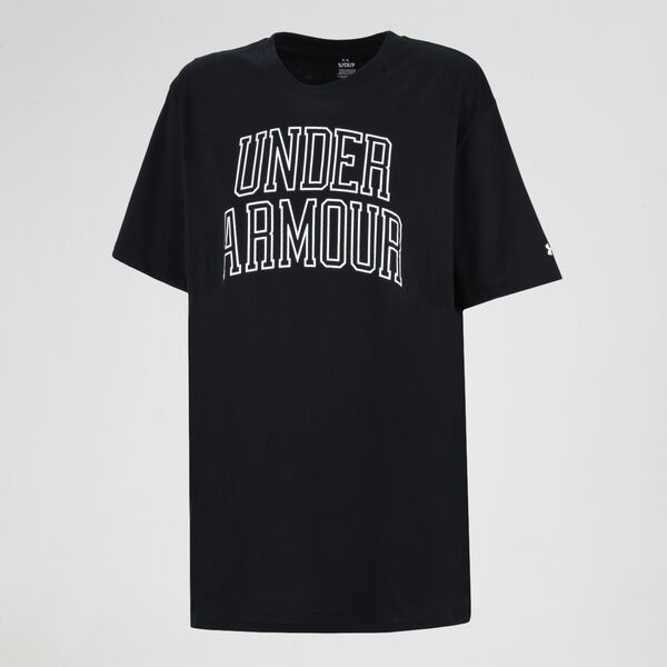 Remera Under Armour Rival Oversized Campus Mujer