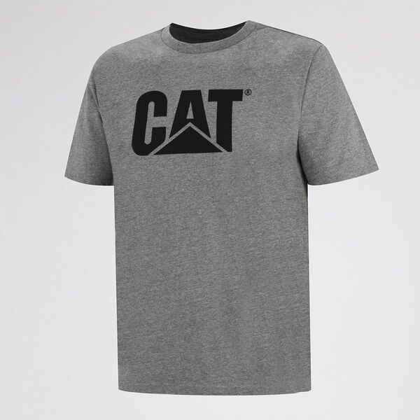 Remera CAT Logo poli&eacute;ster