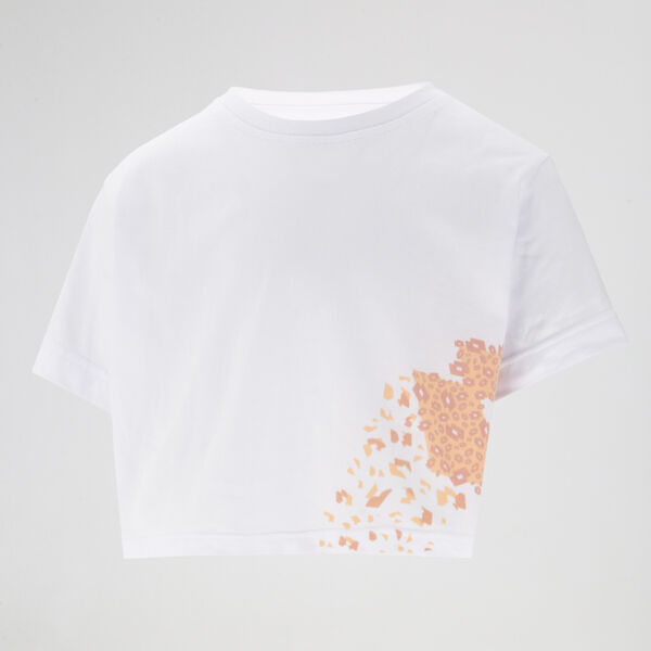 Remera Lotto Rome Lomat Crop Niña