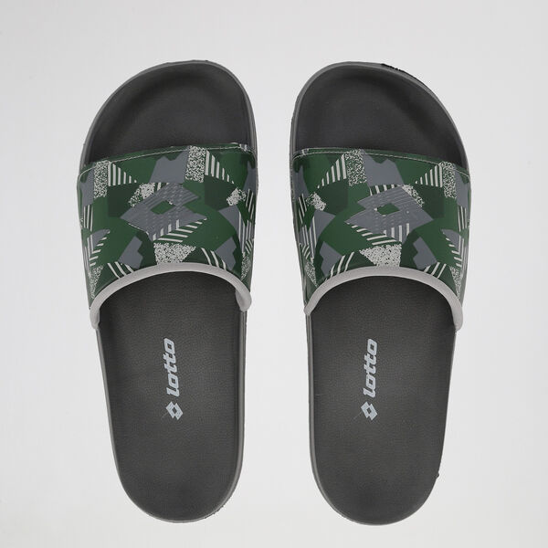 Ojotas Lotto Camo Logo Hombre