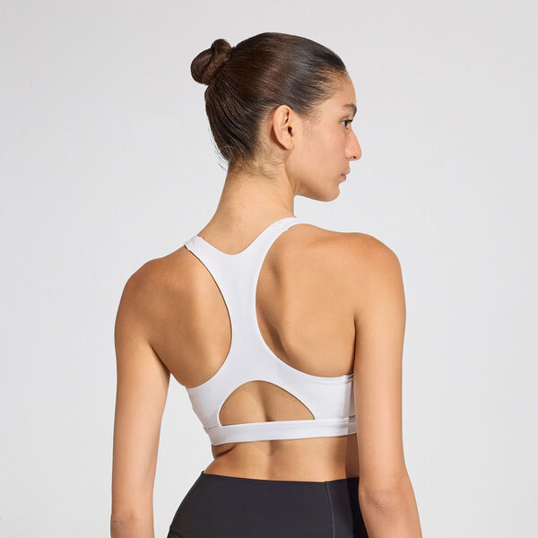 Top adidas Optime Essentials Soporte Medio Mujer